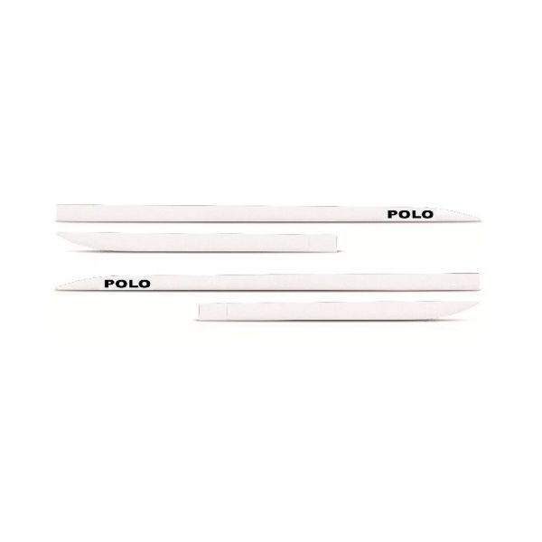 Kit Friso Lateral Polo 2018 a 2020 Branco Cristal Sean Car