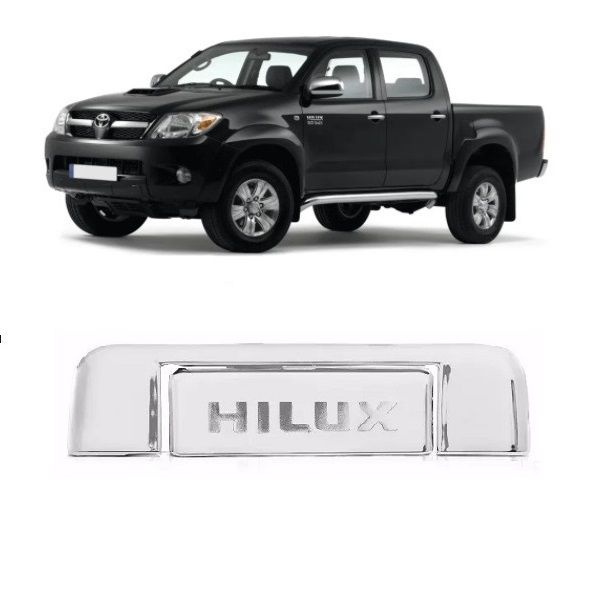 Capa de Maçaneta Hilux 2005 a 2015 Porta Traseira Cromada ShekParts