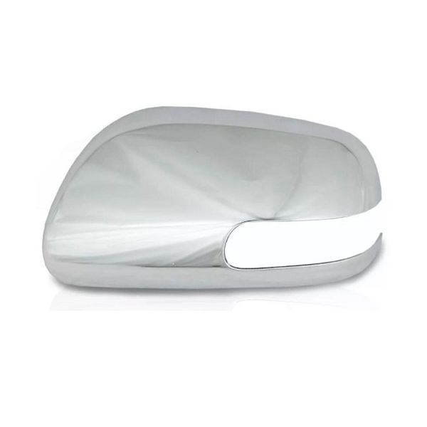 Aplique Retrovisor Corolla 2008 a 2013 Esquerdo com Pisca Cromado ShekParts