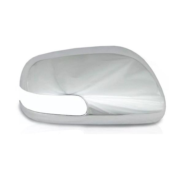 Aplique Retrovisor Corolla 2008 a 2013 Direito com Pisca Cromado ShekParts