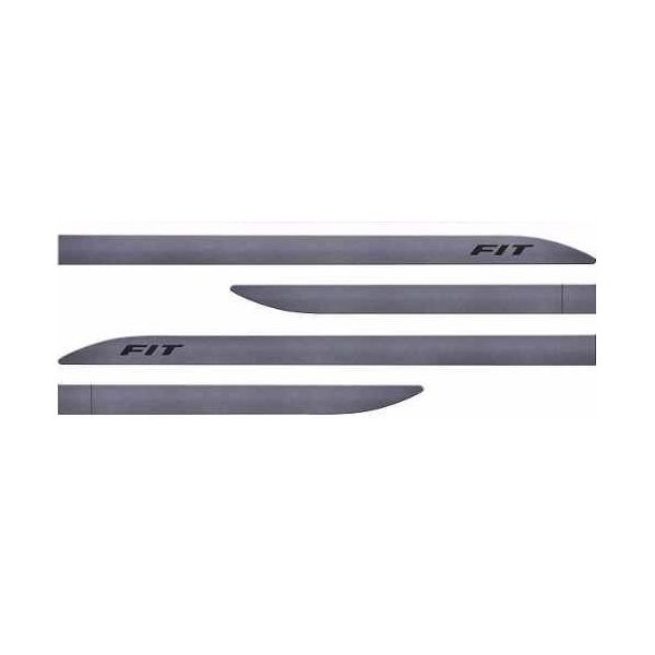 Kit Friso Lateral Fit 2009 a 2015 Cinza Iridium Sean Car