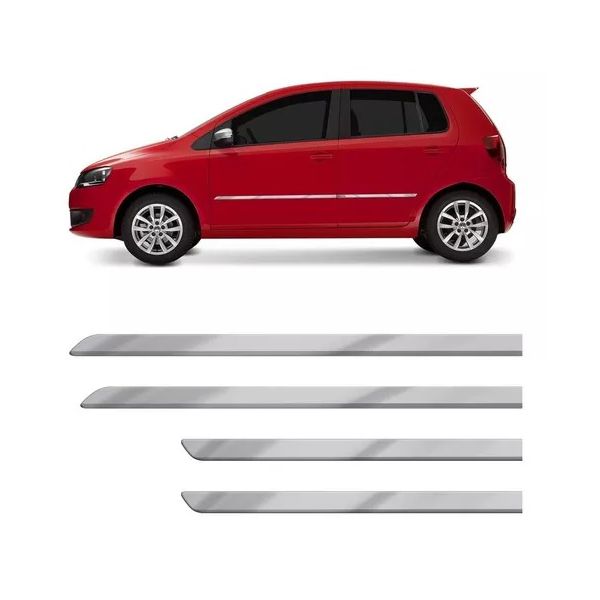 Kit Friso Lateral Fox 2011 a 2014 Cromado Flash