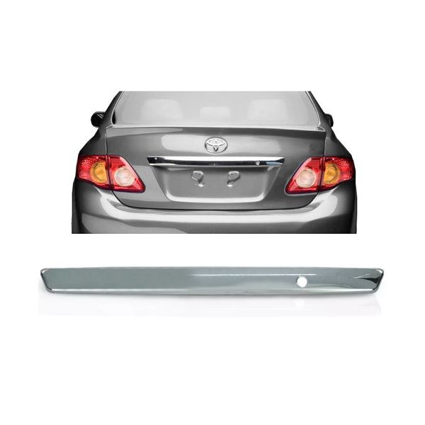 Aplique Porta Malas Corolla 2008 a 2011 Cromado ShekParts