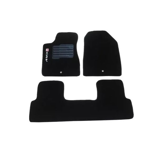 Tapete em Carpete CRV 2007 a 2011 Preto Flash