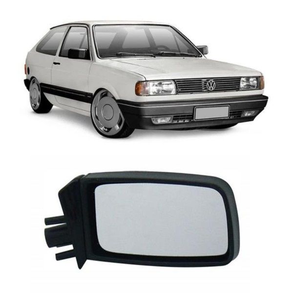 Retrovisor Gol Saveiro Parati Voyage 1988 a 1996 Direito com Controle Retrovex