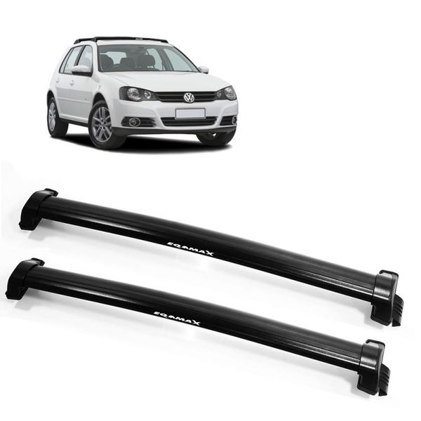 Rack de Teto New Wave Preto Golf 4 Portas 1999 a 2013 Eqmax
