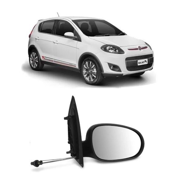 Retrovisor Fiat Palio Gran Siena 2012 a 2015 Com Controle Direito Retrovex