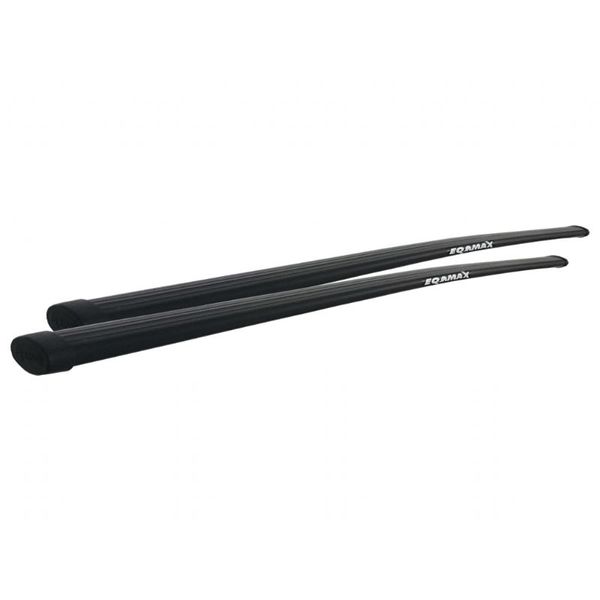 Kit Barras para Rack Aço 1,20 metros Preto Eqmax KIT992