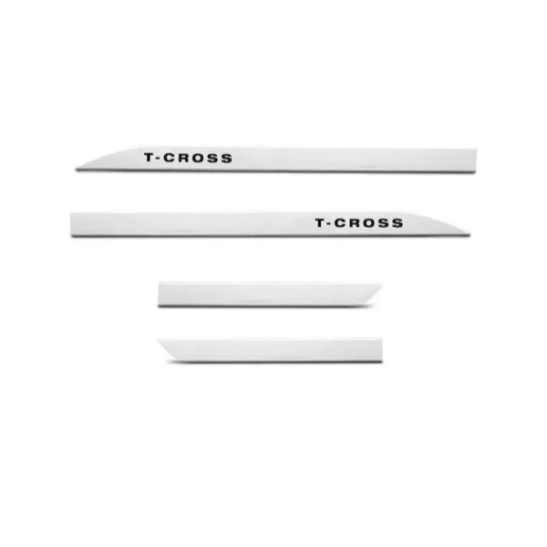 KIT FRISO LAT. VW T-CROSS BRANCO PURO SLIM - SEAN CAR