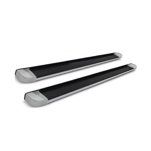 Estribo Lateral Amarok Cabine Dupla 2010 a 2020 Prata Sargas C&K 