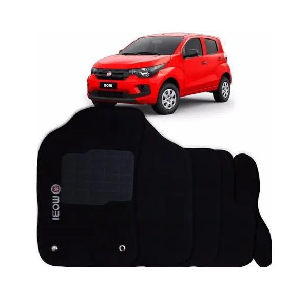 Tapete em Carpete Mobi 2016 a 2019 Preto Flash
