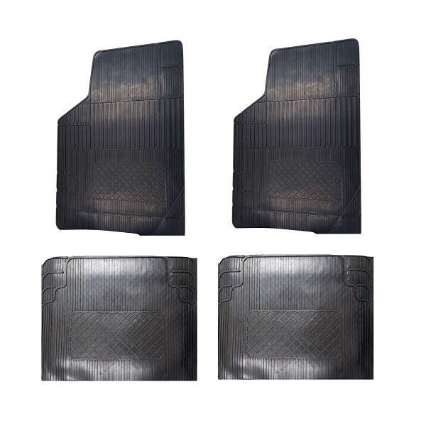Tapete de Borracha Universal Irbo Modelo B Preto