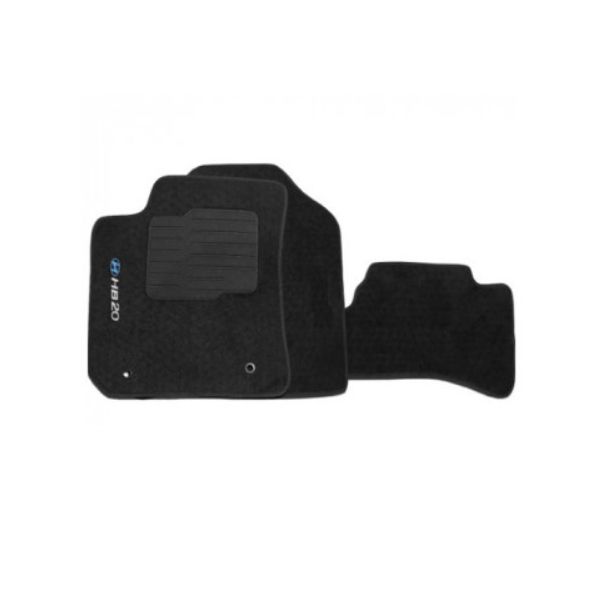 Tapete em Carpete HB20 2020 Preto Flash