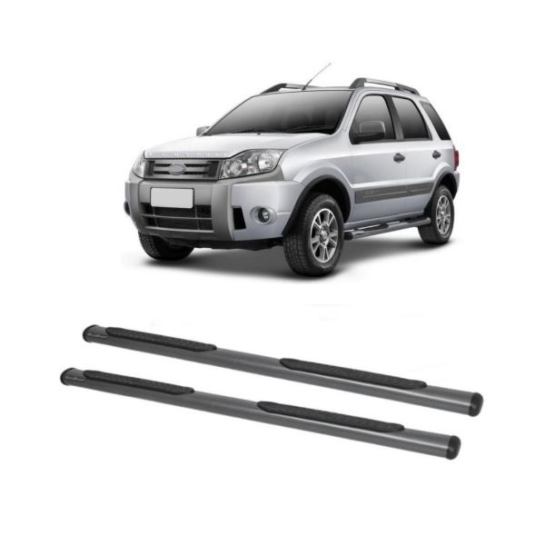Estribo Oblongo Ecosport 2004 a 2012 Preto Onix CCF