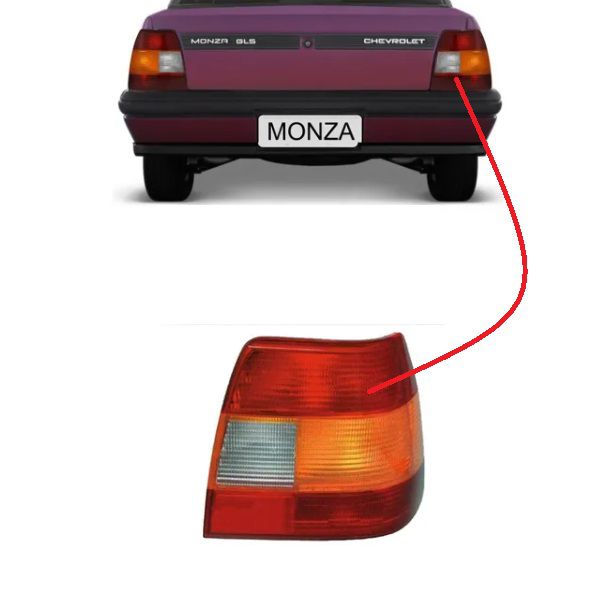 Lanterna Traseira Monza 1991 a 1996 Direito