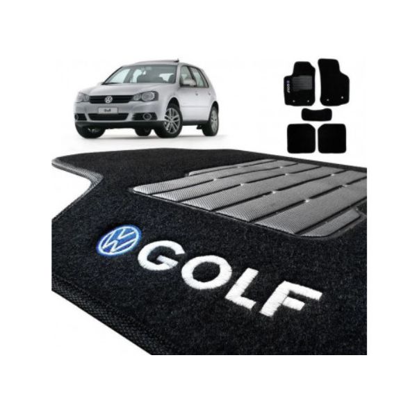 Tapete em Carpete Golf 2014 a 2020 Preto