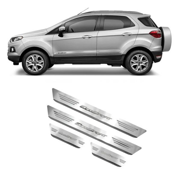 Soleira Porta Ecosport 2013 a 2019 Aço Inox Escovado GPI