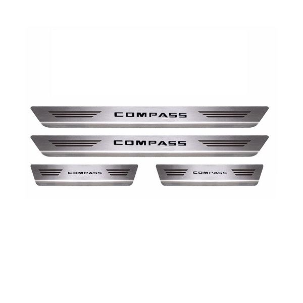 Soleira Porta Compass Aço Inox Escovado Mult