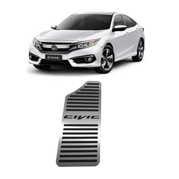Descanso De Pé Civic 2018/ Aço Inox GPI