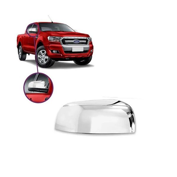 Aplique de Retrovisor Ranger 2013 a 2021 Direito Cromado ShekParts