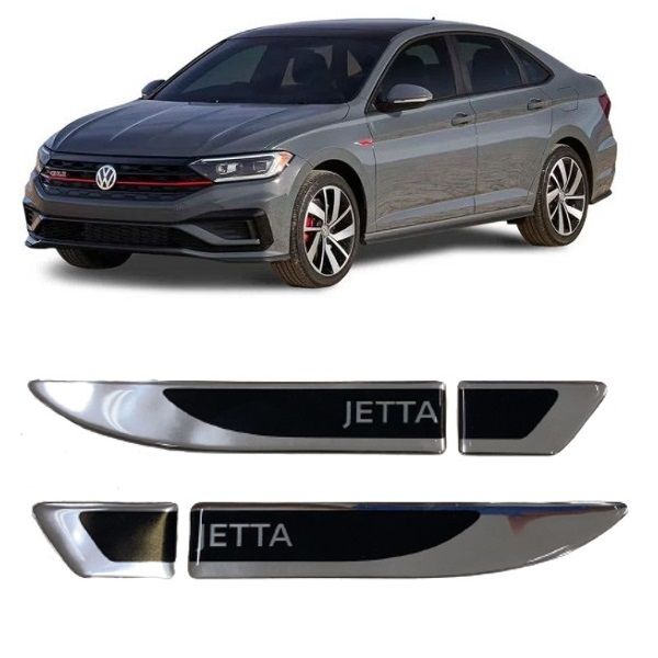 Emblema Porta Lateral Jetta Resina URA