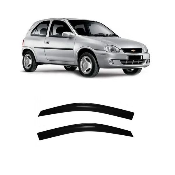 Calha de Chuva Corsa Hatch 1994 a 2001 e Pick Up Corsa 1994 a 2003 