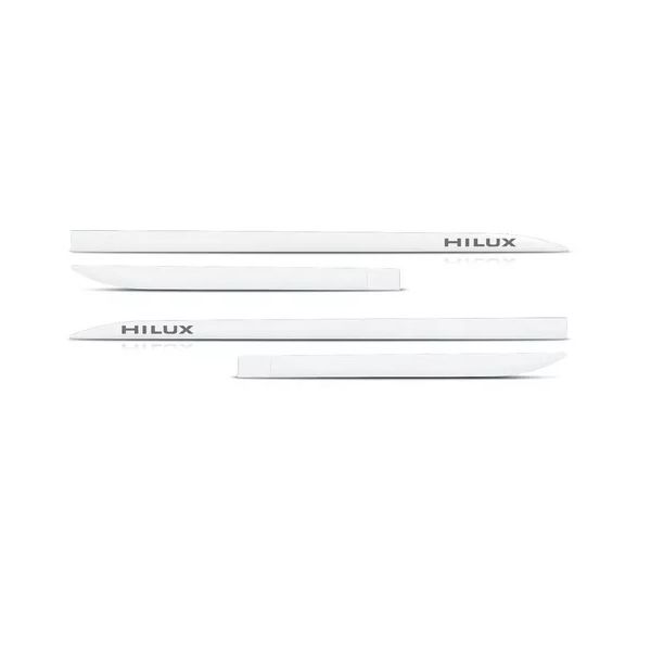 Kit Friso Lateral Hilux Branco Polar Sean Car