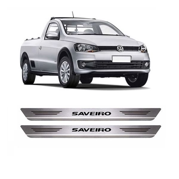 Soleira de Porta Saveiro Aço Inox Escovado Mult
