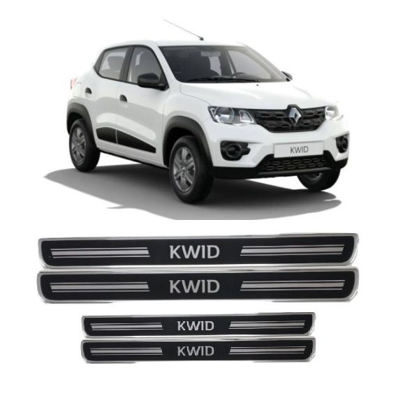 Soleira Porta Kwid Resinado Premium Preto URA