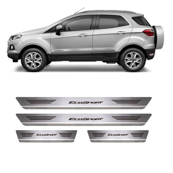 Soleira Porta Ecosport Aço Inox Escovado Mult