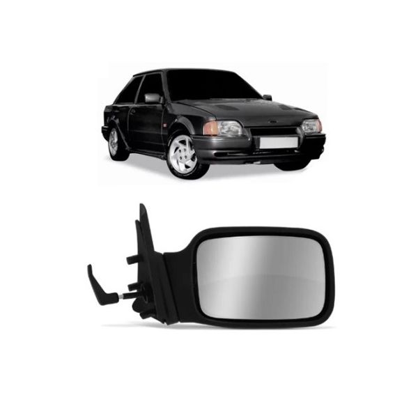 Retrovisor Escort 1987 a 1992 Direito com Controle Retrovex