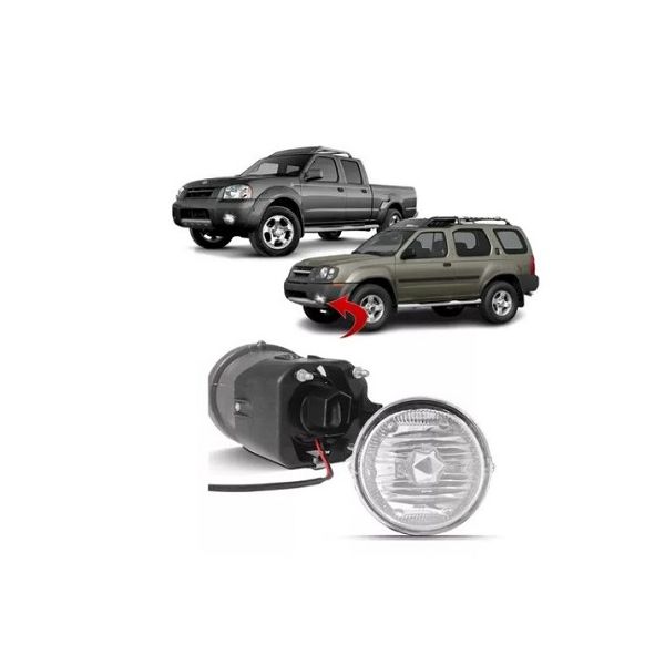 Farol de Milha Auxiliar Frontier XTerra 2003 a 2007 Esquerdo Rufato