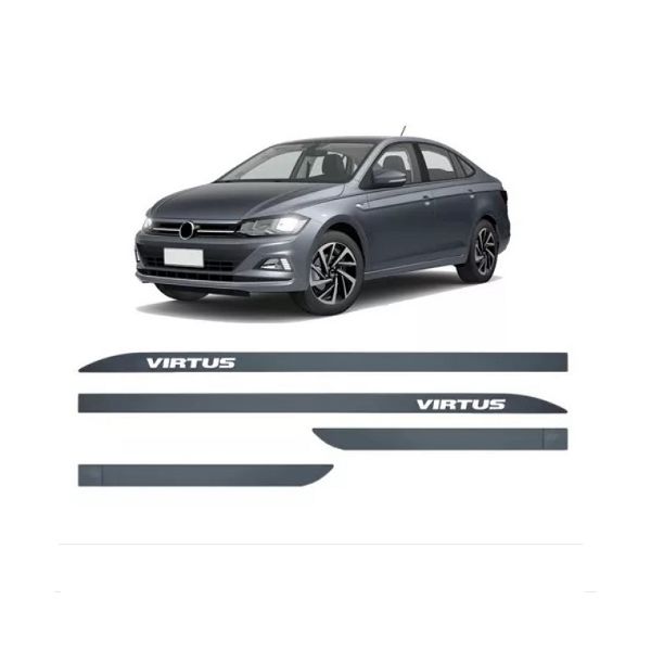 Kit Friso Lateral Slim Virtus Cinza Platinum Sean Car