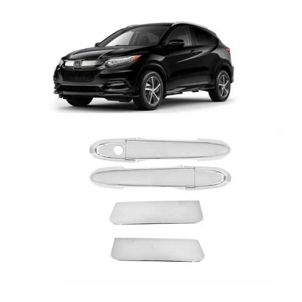 Capa de Maçaneta HRV 2015 a 2022 4 Portas Cromada Shekparts