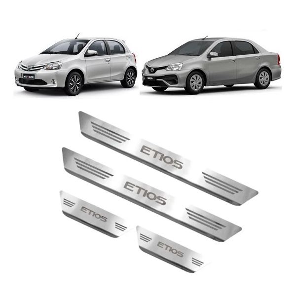 Soleira Porta Etios Aço Inox Escovado GPI