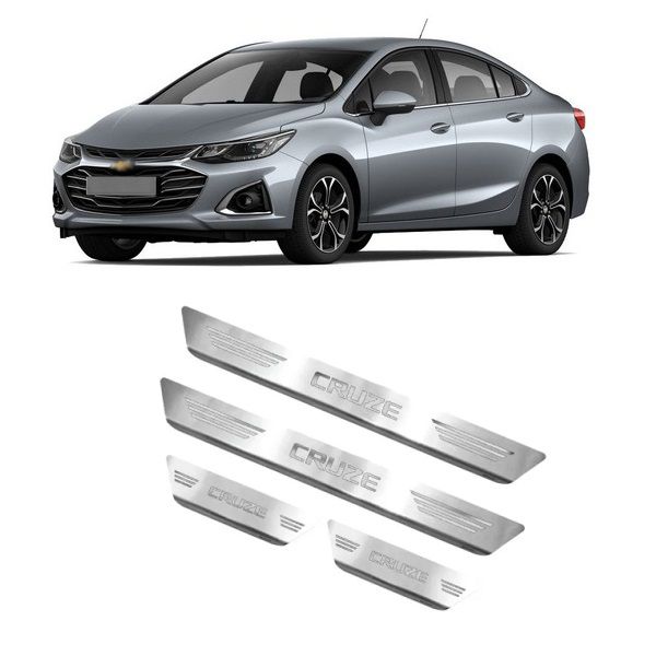 Soleira Porta Cruze Aço Inox Escovado GPI