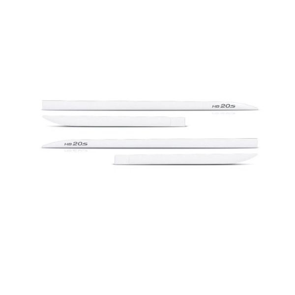 Kit Friso Lateral HB20 Sedan Branco Atlas Sean Car