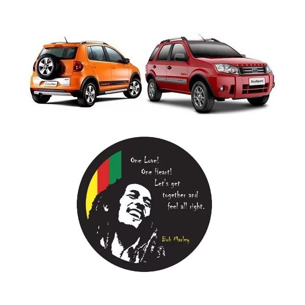Capa de Estepe Ecosport/ Crossfox/ Aircross/ Spin Bob Marley Comix