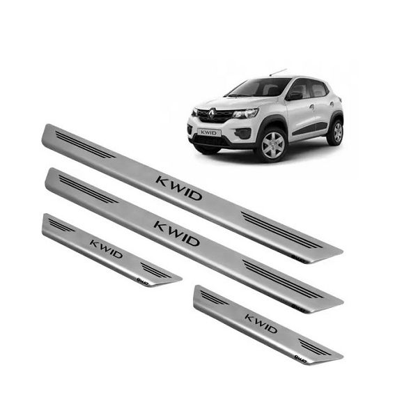 Soleira Porta Kwid Aço Inox Escovado Mult