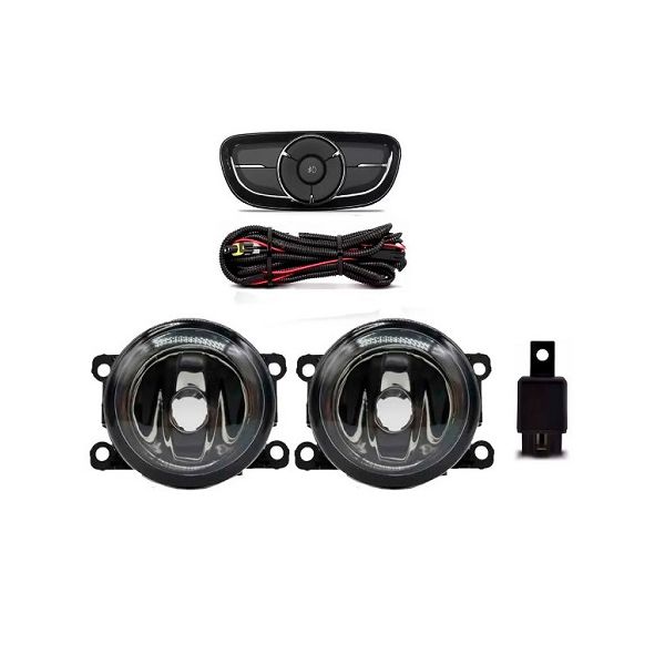 Kit Farol de Milha Argo e Cronos 2017 a 2022 Botão Modelo Original Suits