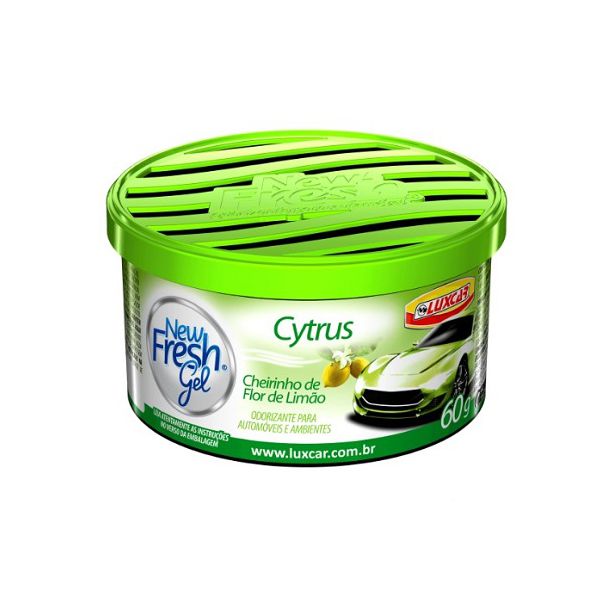 Aromatizante Fresh Gel Citrus 60g Luxcar