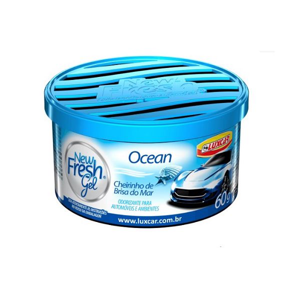 Aromatizante Fresh Gel Ocean 60g Luxcar 