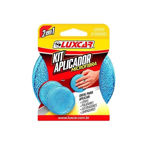 Kit Aplicador Microfibra Luxcar
