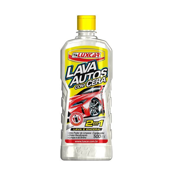 Lava Autos com Cera 500ml Luxcar