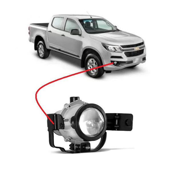 Farol de Milha Auxiliar S10 2012 a 2016 Direito 