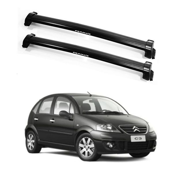 Rack de Teto New Wave Preto C3 4 Portas 2004 a 2012 Eqmax