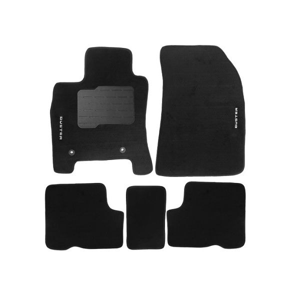 Tapete em Carpete Duster Preto Flash