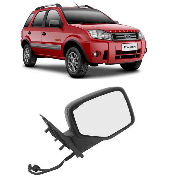 Retrovisor Ecosport 2003 a 2012 Elétrico Direito Retrovex