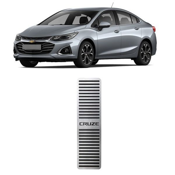 Descanso De Pé Cruze 2017/ Aço Inox GPI
