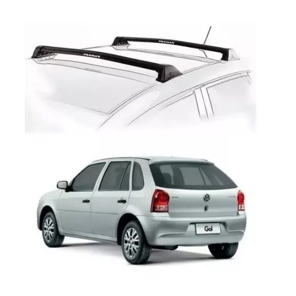 Rack de Teto New Wave Gol G2 Special/ Gol G3/ G4 2 e 4 Portas 1999 a 2014 Eqmax